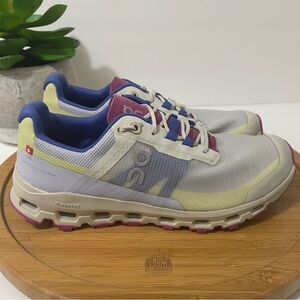 On Running Cloudvista Athletic Sneakers Running Shoes In Heather Rhubarb Size 7